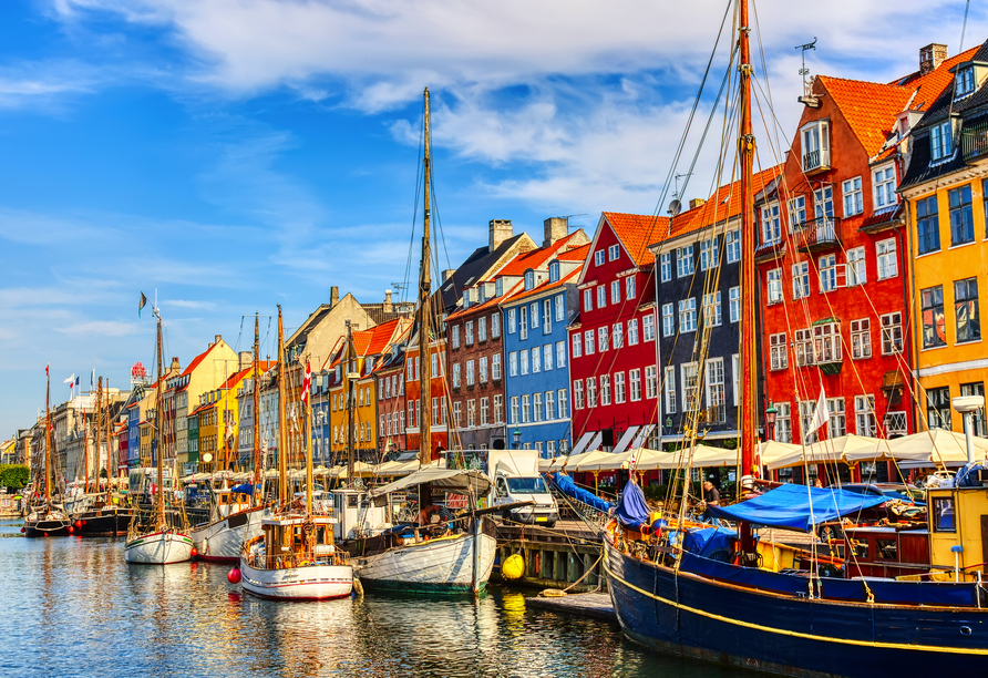 Bevor es zurück nach Deutschland geht, verbringen Sie noch einen Tag in der dänischen Hauptstadt Kopenhagen.