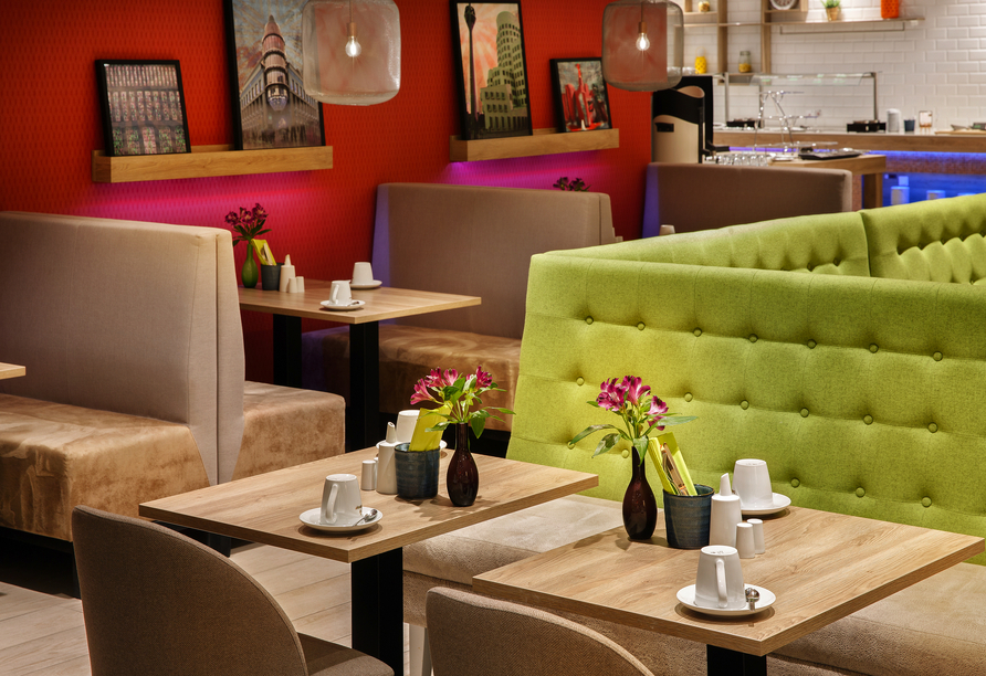 Frühstücksraum im Holiday Inn Hotel Düsseldorf City