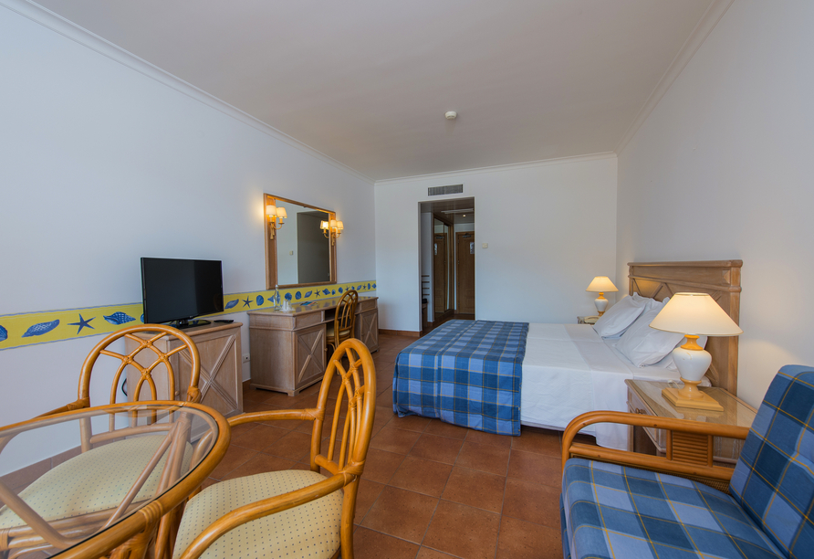 Beispiel eines Doppelzimmers im Hotel Vila Baleira Porto Santo