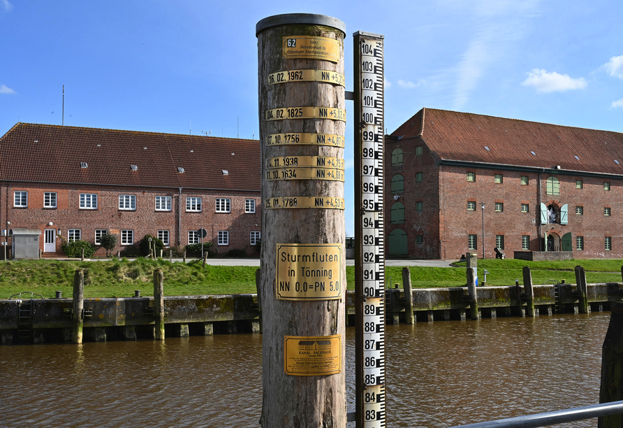 Sturmfluten in Tönning