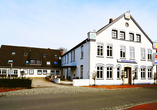 Außenansicht des Hotels Nordfriesisches Haus