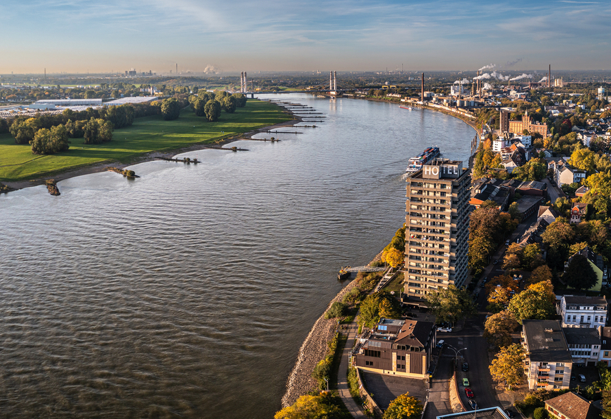 Ihre Reise beginnt und endet in Duisburg. 