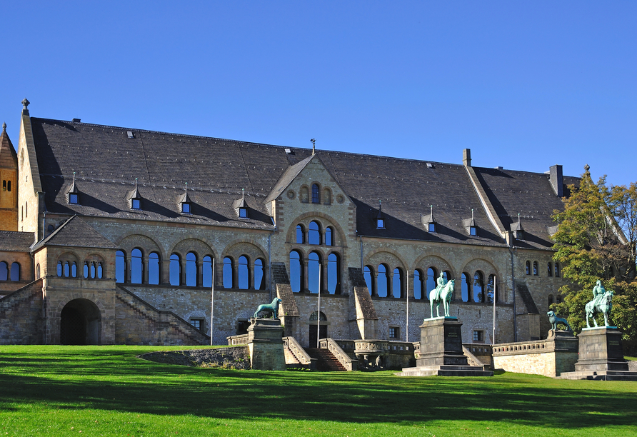 Die Kaiserpfalz in Goslar ist einen Besuch wert!