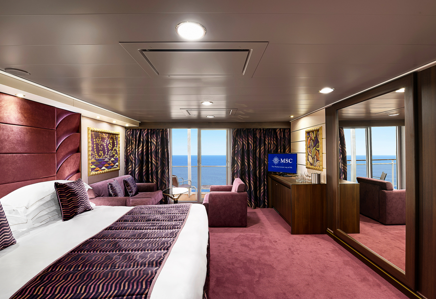 Beispiel einer Yacht Club Deluxe Suite