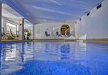 Das Hallenbad im Flair Hotel Sonnenhof in Baiersbronn
