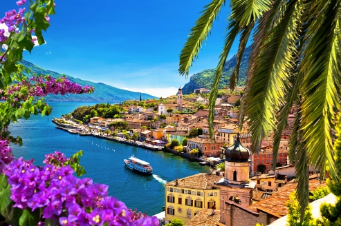 Herzlich willkommen in der mediterranen Küstenstadt Limone sul Garda!
