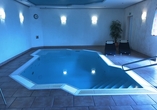 Das Hallenbad im Rheinhotel Rüdesheim