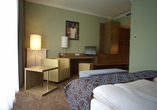Beispiel eines Doppelzimmers im Central Hotel Regensburg