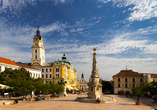 Ab Kalocsa haben Sie die Möglichkeit, einen Ausflug in die südungarische Stadt Pécs zu unternehmen. 