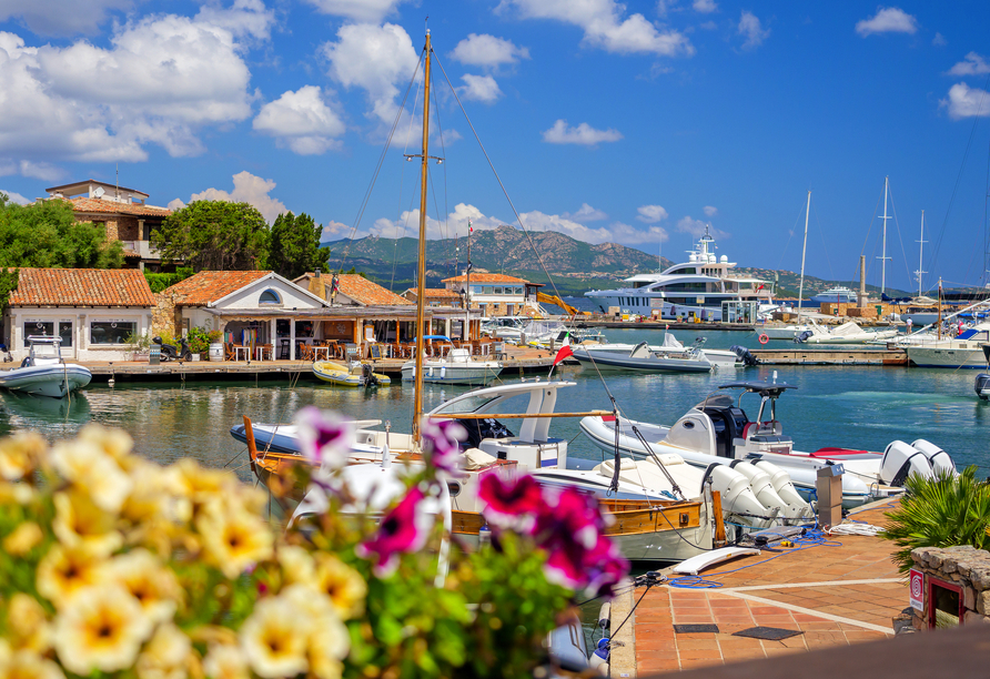 Optional: In Porto Rotondo treffen mediterranes Leben und Luxus aufeinander.