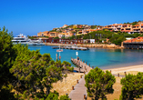 Optional: Entdecken Sie das elegante Flair in Porto Cervo.