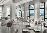 Im stilvollen Restaurant werden Sie kulinarisch verwöhnt.