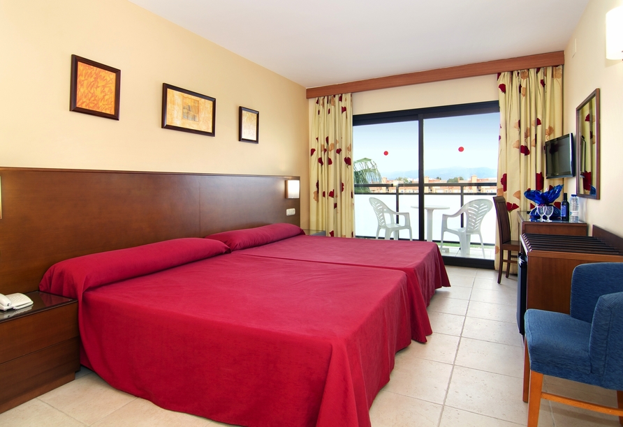 Beispiel eines Doppelzimmers im Hotel Puente Real