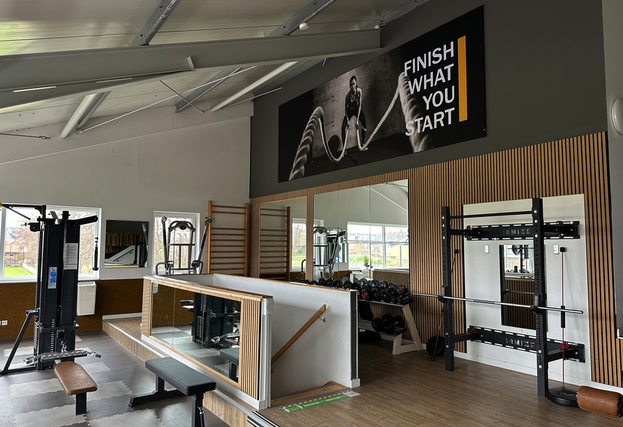 Fitnessraum im Hotel Bloemfontein