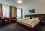 Beispiel eines Doppelzimmers im Hotel Bloemfontein