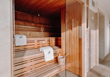 Entspannen Sie in der Sauna des Inselhofs Borkum.