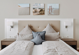 Beispiel eines Doppelzimmers im Hotel Inselhof Borkum
