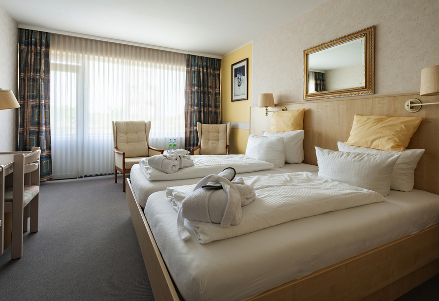Beispiel eines Doppelzimmers im Hotel Das Miramar