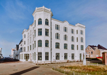 Außenansicht des Seehotels Borkum