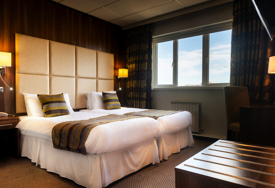 Beispiel eines Doppelzimmers in Ihrem Urlaubshotel St. Ambassadeur St. Clement