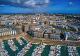 Lassen Sie sich von der Inselhauptstadt Jerseys, St. Helier, bei einer Stadtbesichtigung inspirieren.