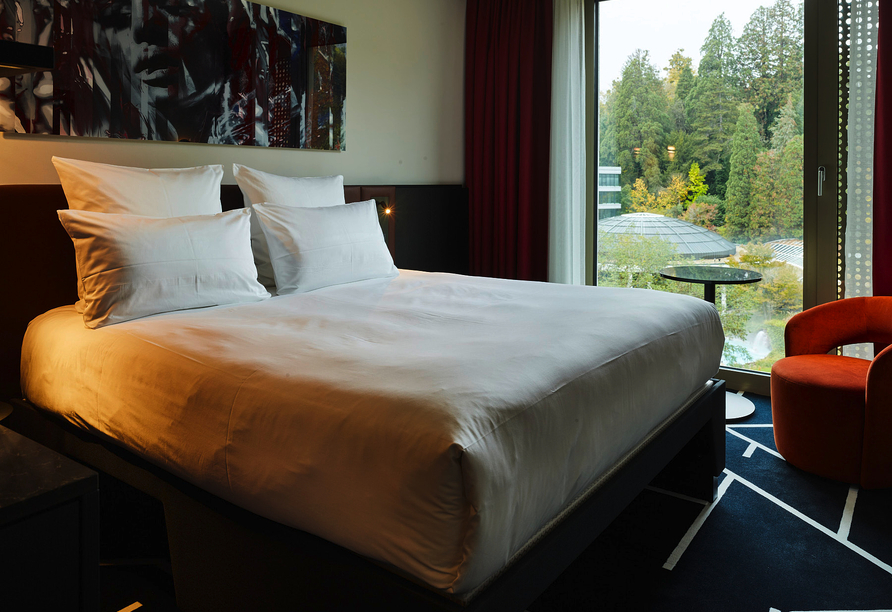 Zimmerbeispiel im Hotel TRIBE Baden-Baden