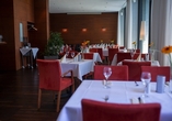 Im Restaurant genießen Sie kulinarische Vielfalt in stilvollem Ambiente.