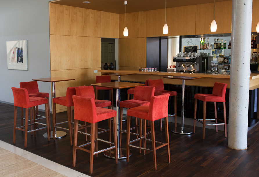 Die Bar im rugs Hotel am Schlosspark Lichtenwalde