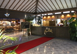 Rezeption des Hotels