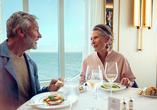 Ihr Schiff bietet eine Vielzahl an Restaurants.