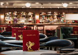 Das Golden Lion Pub versprüht britischen Charme.