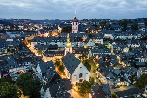Die Stadt Siegen ist ein tolles Ziel für einen Ausflug.