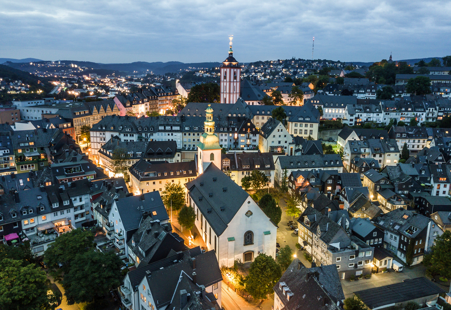 Die Stadt Siegen ist ein tolles Ziel für einen Ausflug.