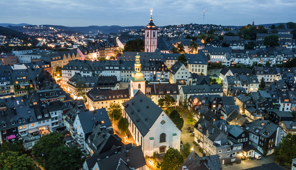Die Stadt Siegen ist ein tolles Ziel für einen Ausflug.