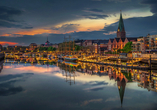 Bremen ist auch am Abend einen Besuch wert.