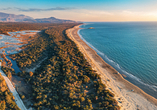 Ein Ort zum Durchatmen ist der endlose und traumhafte Strand von Patara.