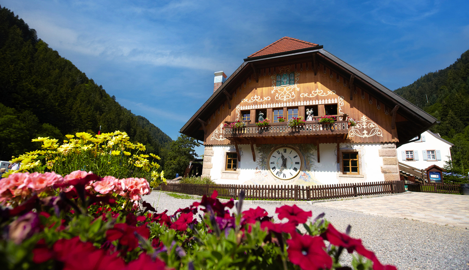 Unweit Ihres Hotels erwartet Sie das Steigenhaus mit der größten Kuckucksuhr.