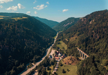 Verbringen Sie einen unvergesslichen Aufenthalt in einer atemberaubenden Naturkulisse.