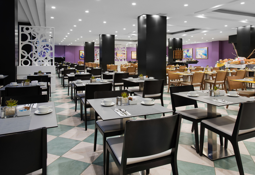 Leckere Gerichte erwarten Sie im Restaurant des Hotels.