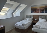 Beispiel eines Doppelzimmers Twinbett