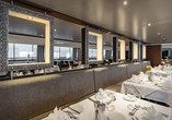 Restaurant an Bord der A-ROSA ALEA