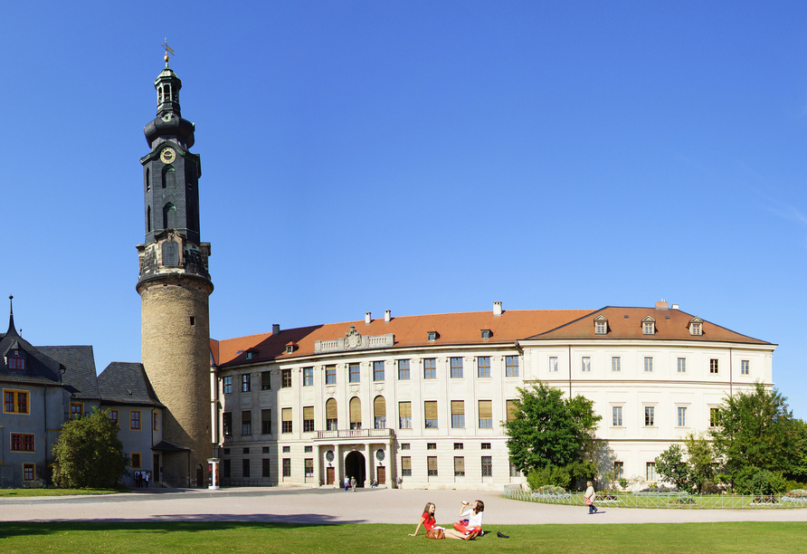 Tauchen Sie ein in die Geschichte – das Stadtschloss erzählt von der glanzvollen Vergangenheit Weimars.