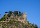 Über dem Dorf Altenahr thront die Burgruine Are.
