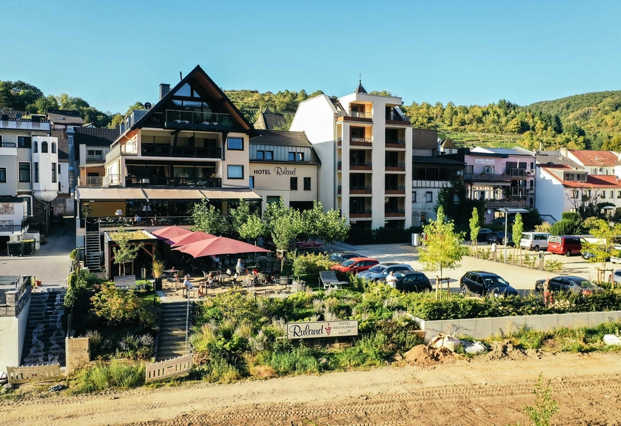 Das Hotel Ruland von außen.