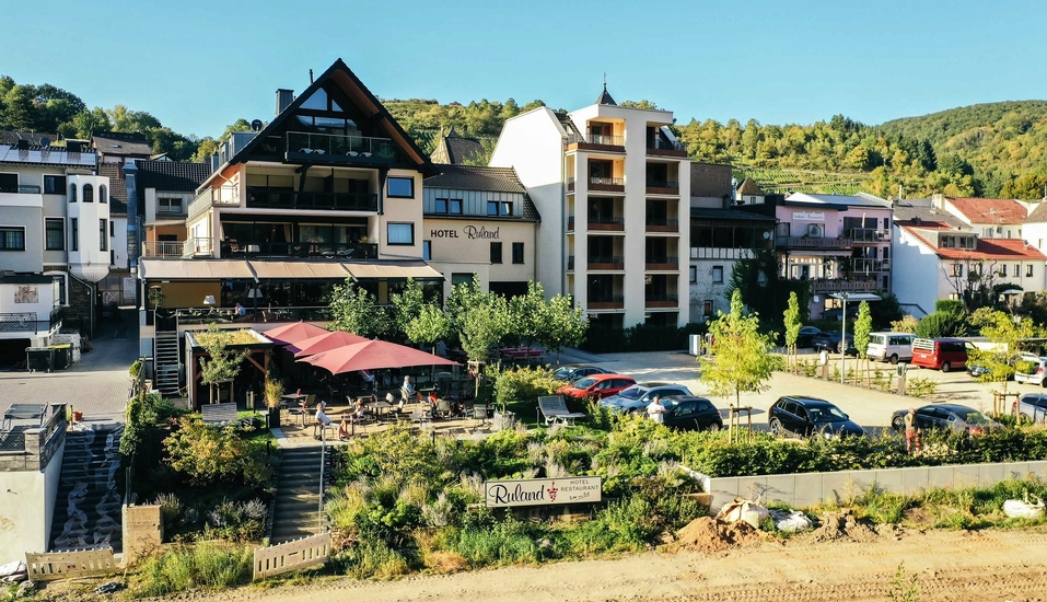 Das Hotel Ruland von außen.