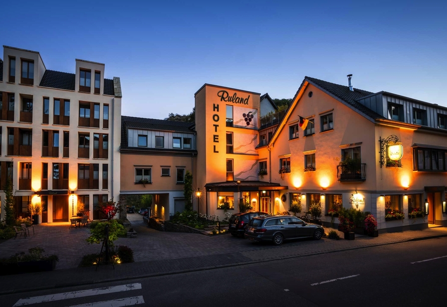 Außenansicht des Hotels Rulands