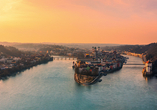 Machen Sie einen Ausflug nach Passau!