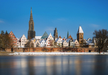 Besuchen Sie die Stadt Ulm an der Donau.