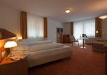 Beispiel eines Doppelzimmers im Wellnesshotel Rothfuss