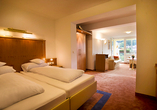 Beispiel einer Junior Suite im Wellnesshotel Rothfuss